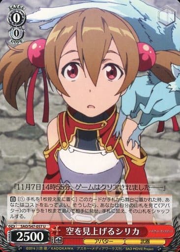 [U] SAO/S47-057 空を見上げるシリカ