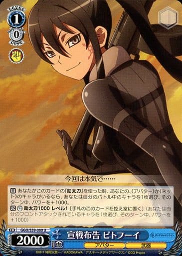 [U] GGO/S59-080 宣戦布告 ピトフーイ