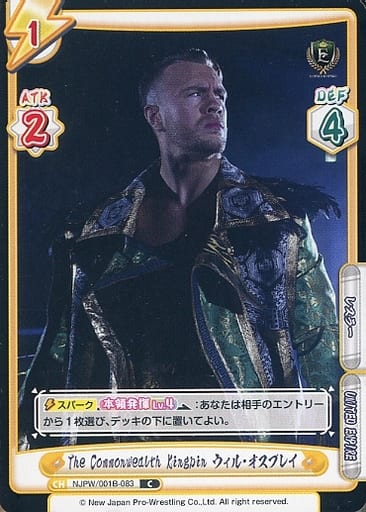 [C] NJPW/001B-083 The Commonwealth Kingpin ウィ...