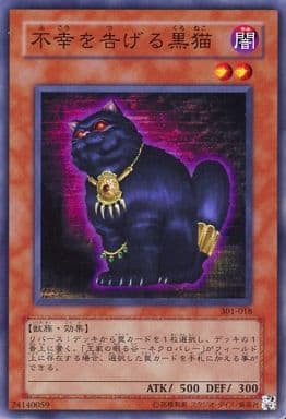 [N] 301-018 不幸を告げる黒猫