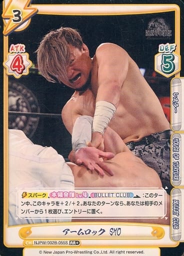 [RR+] NJPW/002B-055S アームロック SHO