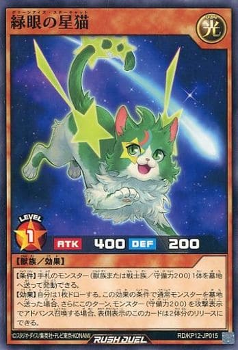 [N] RD/KP12-JP015 緑眼の星猫